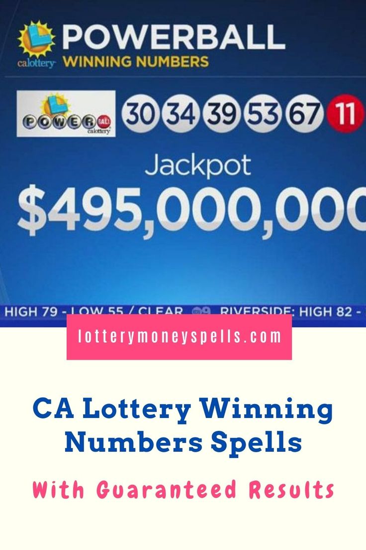 Ca Lottery Winning Numbers Spells With Guaranteed Results Lucky Numbers For Lottery Winning