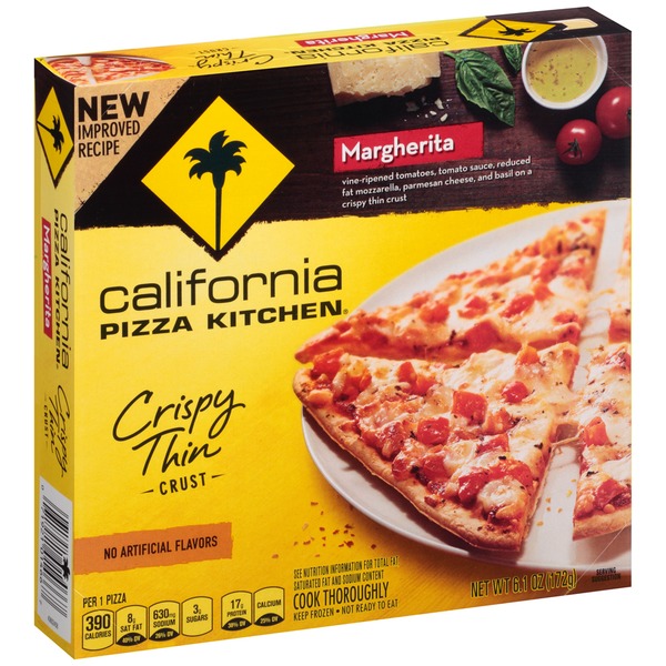 California Pizza Kitchen Frozen Pizza Margherita Thin Crust With