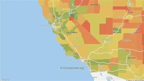 Crestline Ca Violent Crime Rates And Maps Crimegrade Org