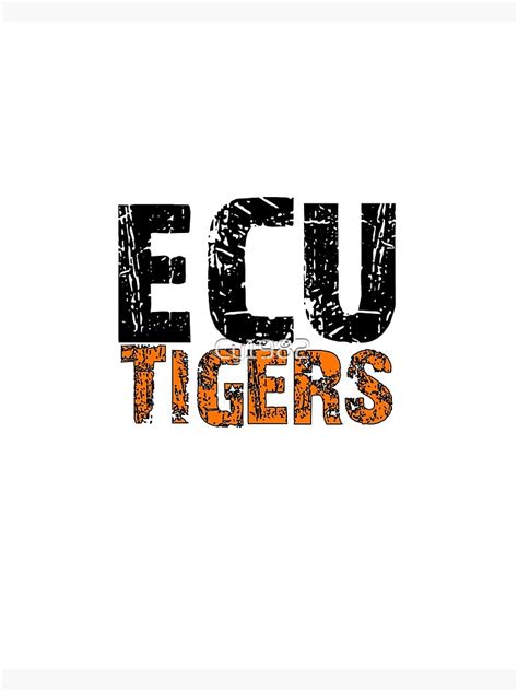 Ecu Tigers Canvas Print For Sale By Cy1982 Redbubble