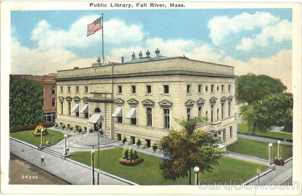 Fall River Public Library Central Branch Fall River Massachusetts