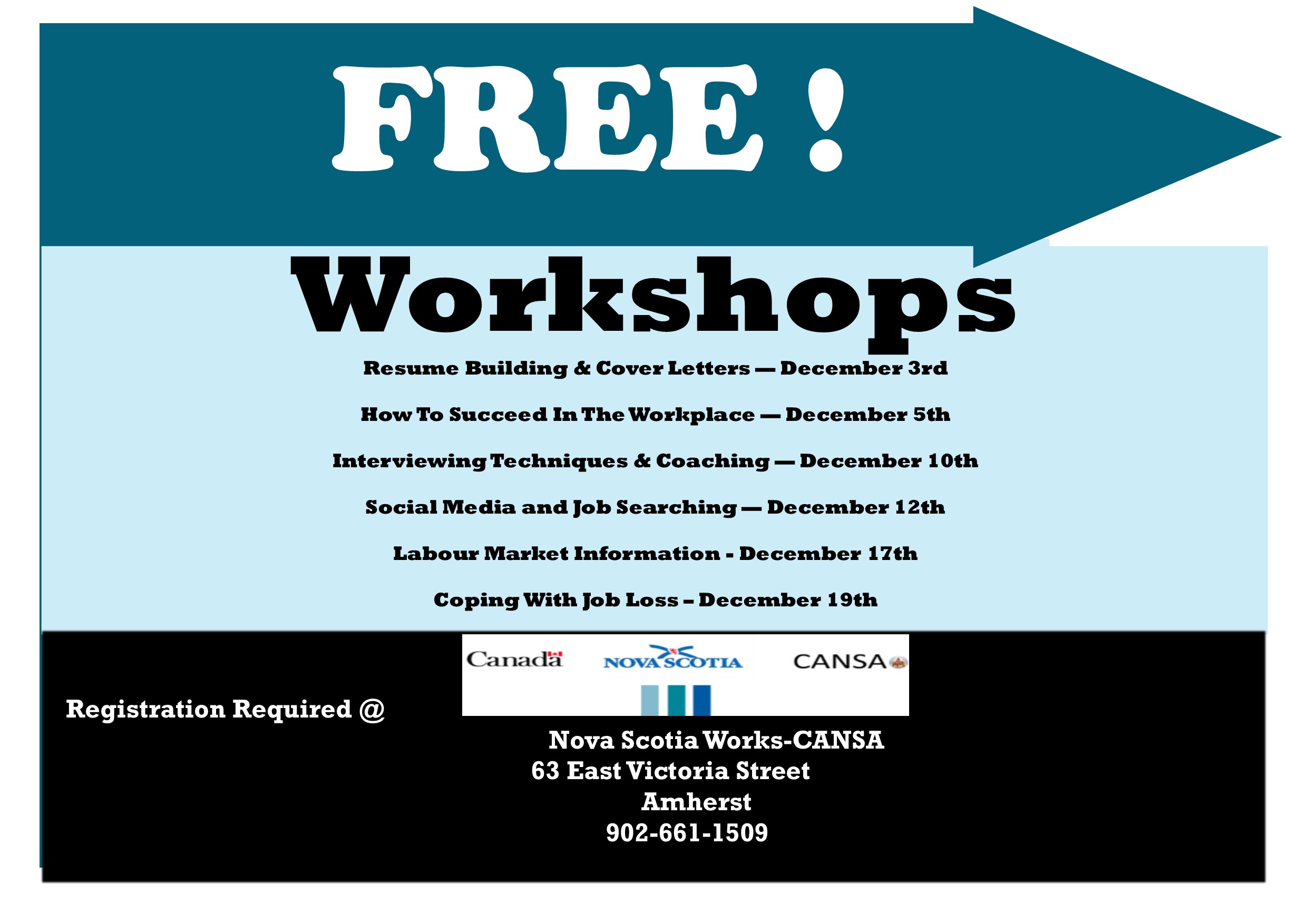 Free Workshops