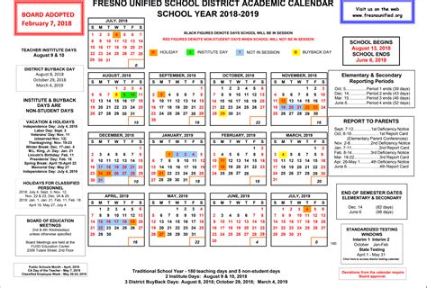 Fresno Unified Calendar 2024 2024 Printable Calendar