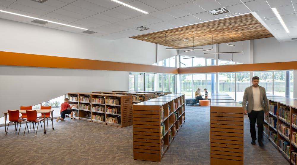 From The 2022 Educational Interiors Showcase Starkey Ranch Theatre Library And Cultural