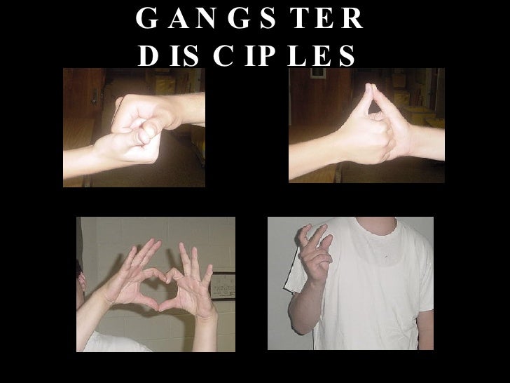 Gangster Hand Signs