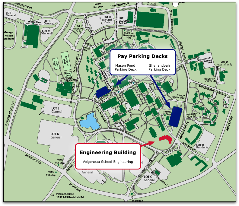 George Mason University Campus Map: Find Your Way Easily