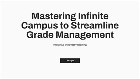 Infinite Campus Fulton: Streamline Student Management