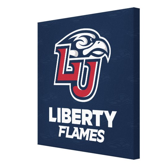 Liberty University Logo Watermark Canvas Print Zazzle