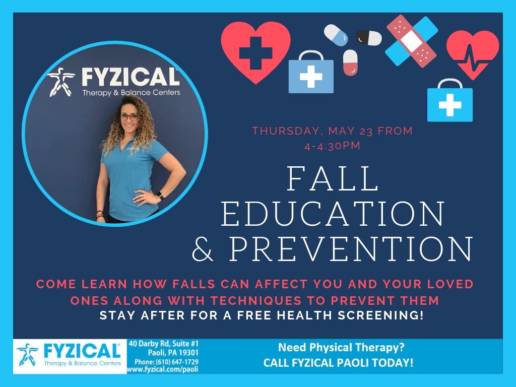 May 23 Fyzical Paoli Fall Education Prevention At Paoli Library