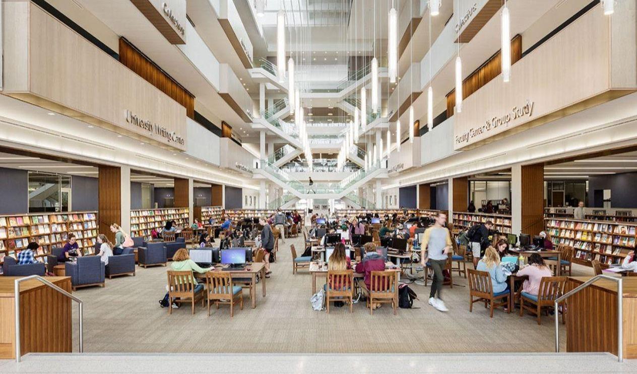 Salisbury University Libraries Academic Commons Building Map