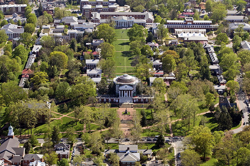 University Of Virginia Campus Map