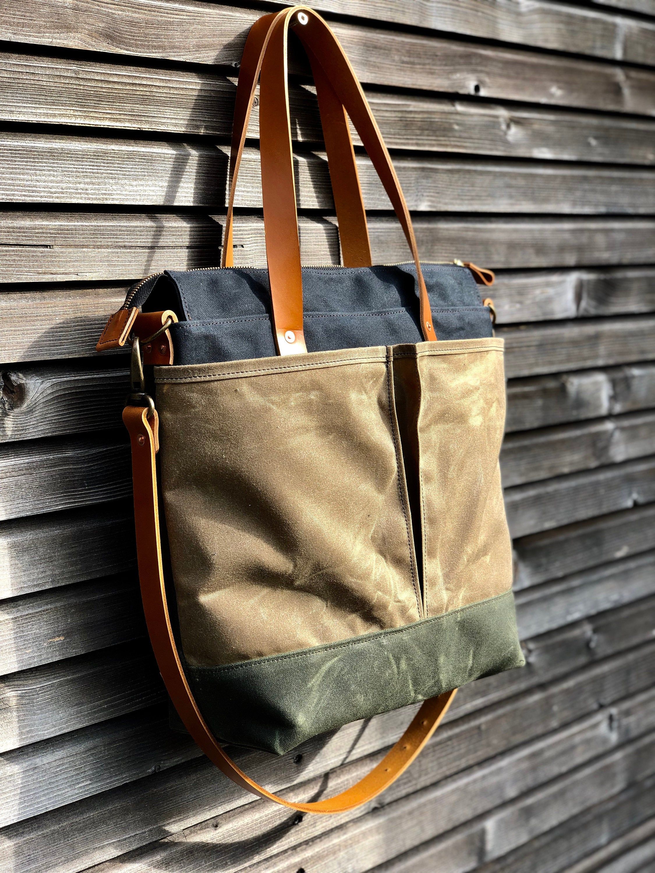 Waxed Canvas Bag: Durable Daily Companion