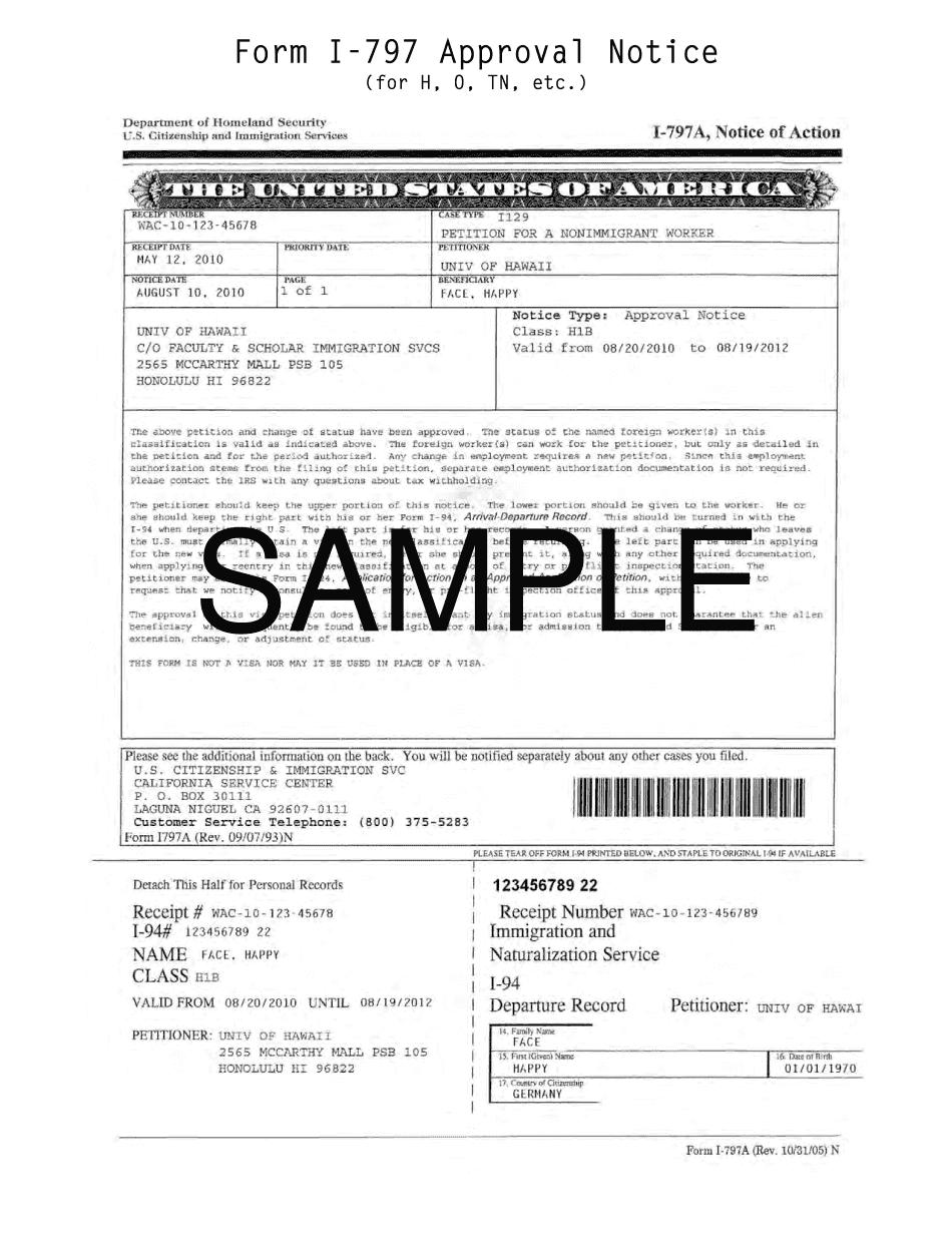 What Is Form I 797 Everything You Need To Know