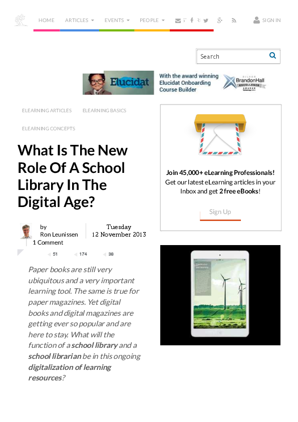 What Is The New Role Of A School Library In The Digital Age