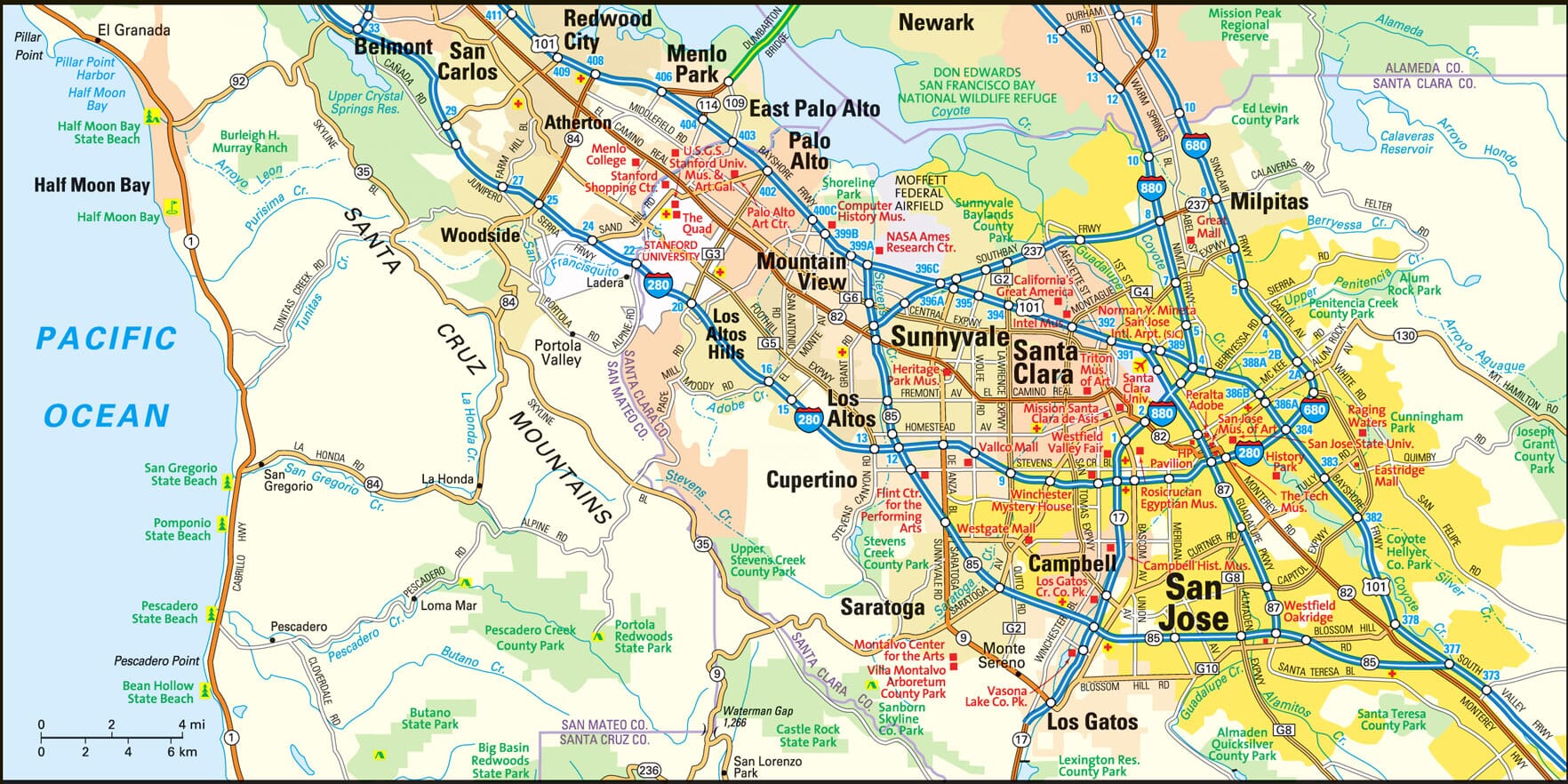 What's On San Jose Map? Campus Guide